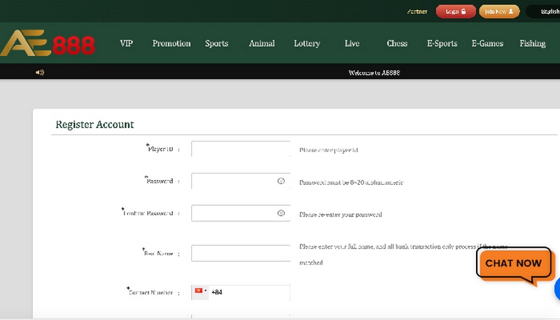Hướng dẫn đăng ký AE888 giúp trải nghiệm cá cược dễ dàng 3 Đăng Ký Tài Khoản Lâu Không Đăng Nhập Cũng Không Bị Khóa Tài Khoản