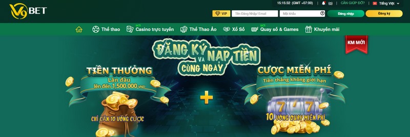 Hướng dẫn đăng ký V9BET chuẩn xác và nhanh chóng nhất 1 Tiến Hành Truy Cập Link Vào Nhà Cái V9Bet