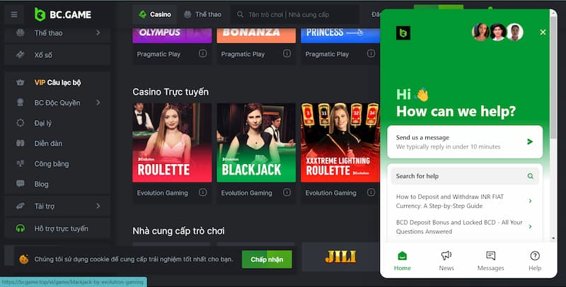 BC Game - Tổng quan về nhà cái được yêu thích nhất năm 2024 8 Thông Tin Liên Hệ